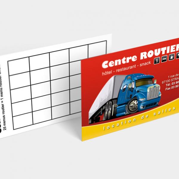 Carte de fidélité